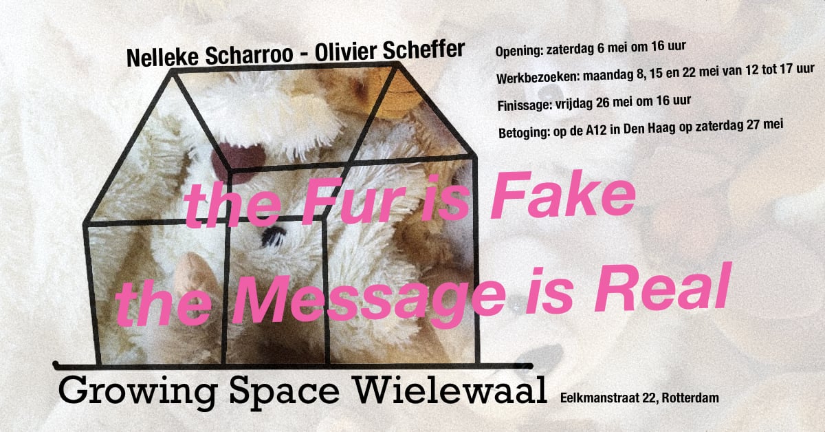 The Fur is Fake – The Message is Real